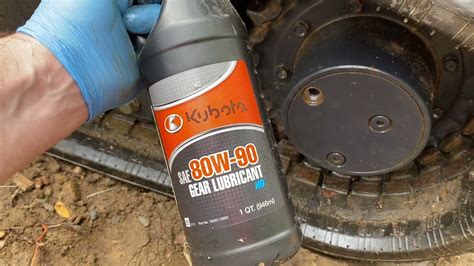 mini excavator final drive oil|mini excavator oil change video.